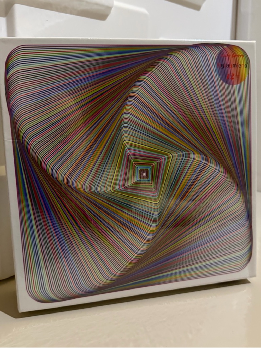 New! Twisted 3D Colorful Squares 1000-Piece Jigsaw Puzzle - Bgraamiens Puzzles